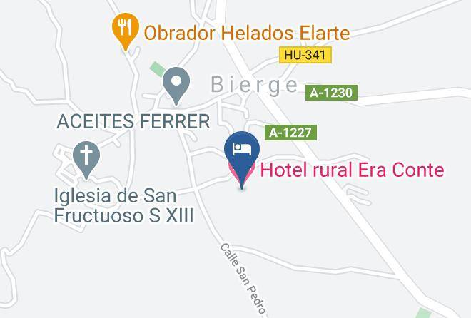Huesca - Hotel Rural Era Conte Maps