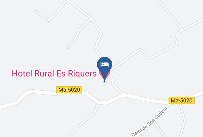 Baleares - Hotel Rural Es Riquers Maps