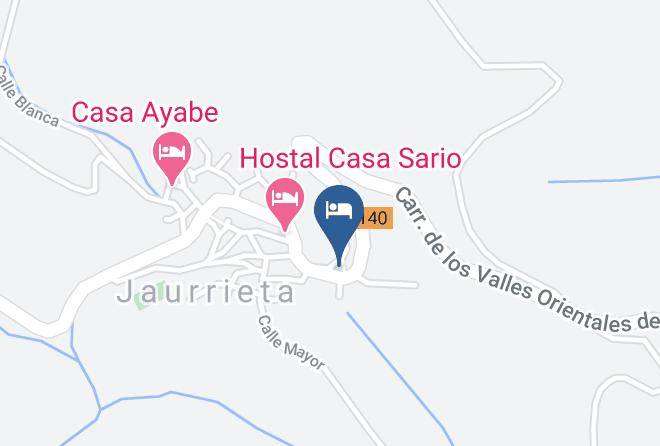 Navarra - Hotel Rural Eseverry Maps