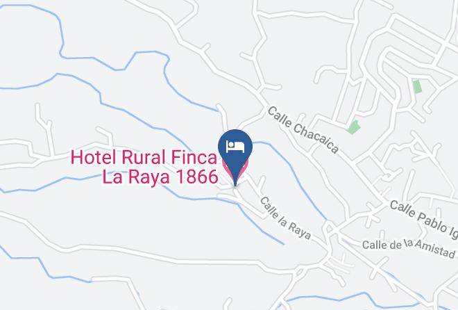 Hotel Rural Finca La Raya 1866 Map