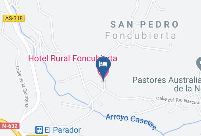 Asturias - Hotel Rural Foncubierta Maps