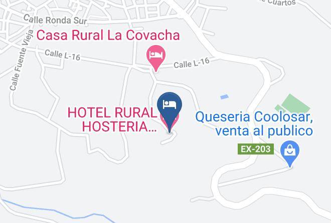 Caceres - Hotel Rural Hosteria Fontivieja Maps