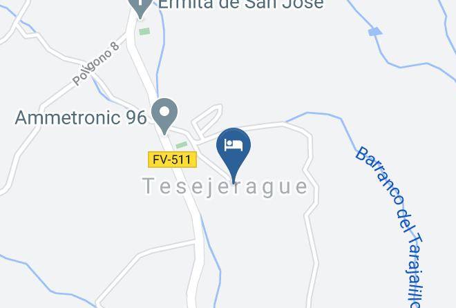 Las Palmas - Hotel Rural Huerto Viejo Maps