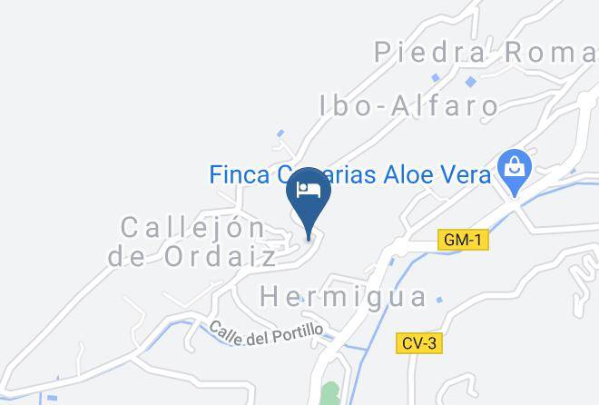 Santa Cruz De Tenerife - Hotel Rural Ibo Alfaro Maps