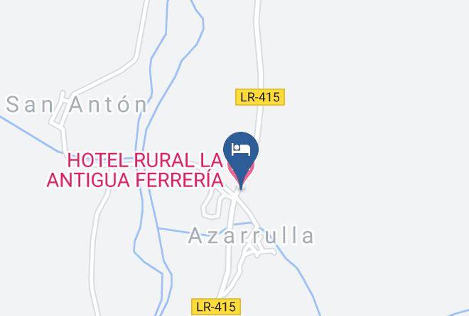 La Rioja - Hotel Rural La Antigua Ferreria Maps