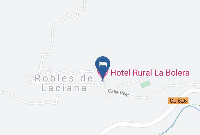 Leon - Hotel Rural La Bolera Maps