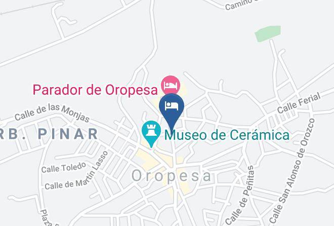 Toledo - Hotel Rural La Botica Maps