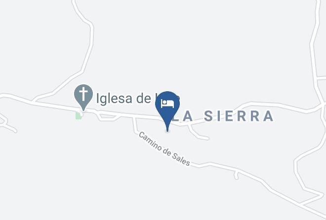 Hotel Rural La Carbayera Map
