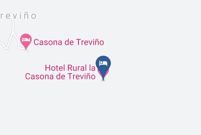 Hotel Rural La Casona De Trevino Map