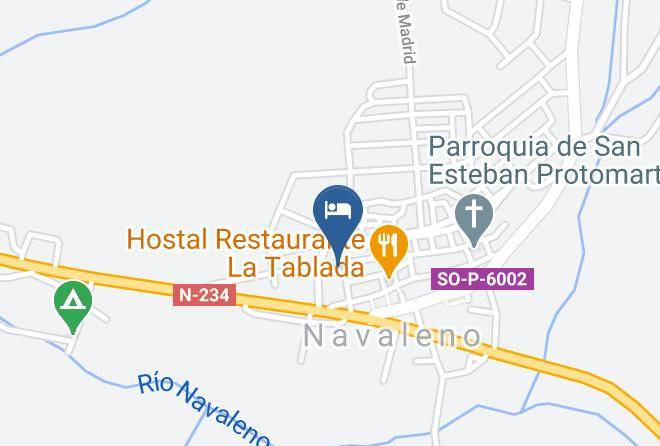 Soria - Hotel Rural La Casona Del Herrero Maps