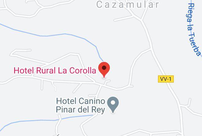 Asturias - Hotel Rural La Corolla Maps