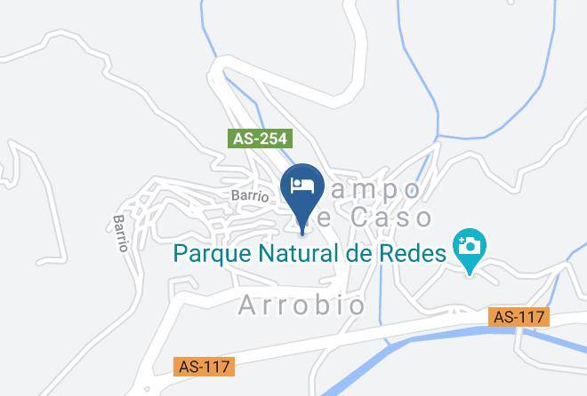 Hotel Rural La Lastra Map