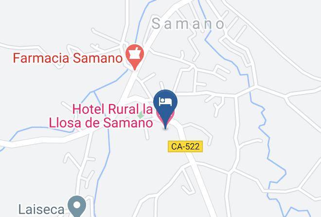 Castro Urdiales - Hotel Rural La Llosa De Samano Maps