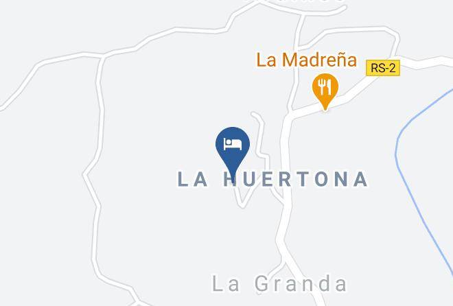 Asturias - Hotel Rural La Llosona Maps
