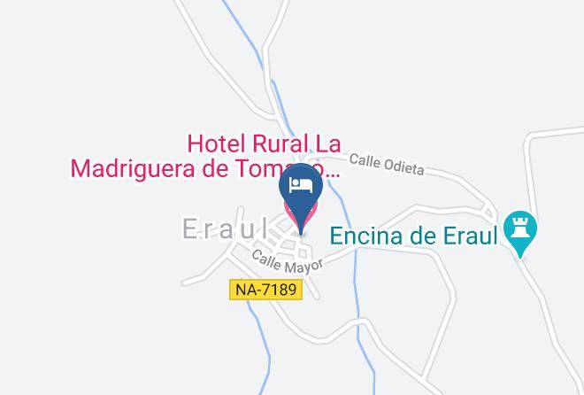 Navarra - Hotel Rural La Madriguera De Tomaso Navarra Maps