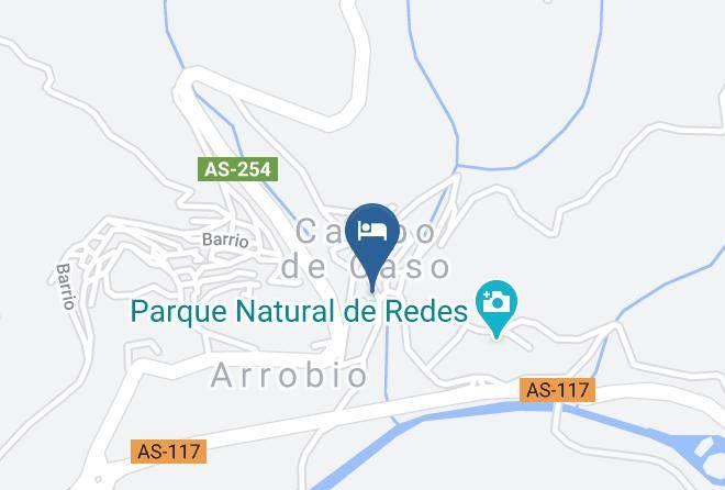 Asturias - Hotel Rural La Plaza Maps