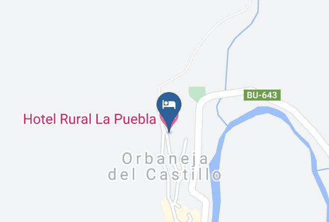 Burgos - Hotel Rural La Puebla Maps