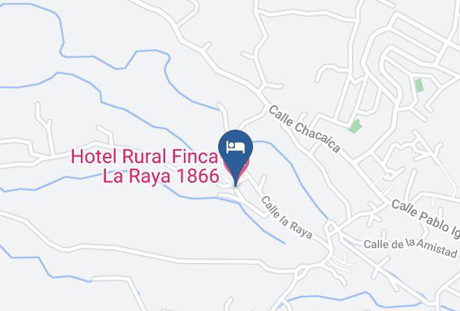 Hotel Rural La Raya 1866 Map