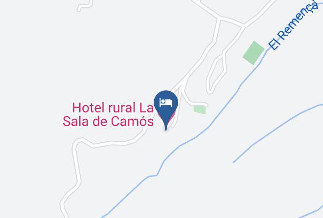 Girona - Hotel Rural La Sala De Camos Maps