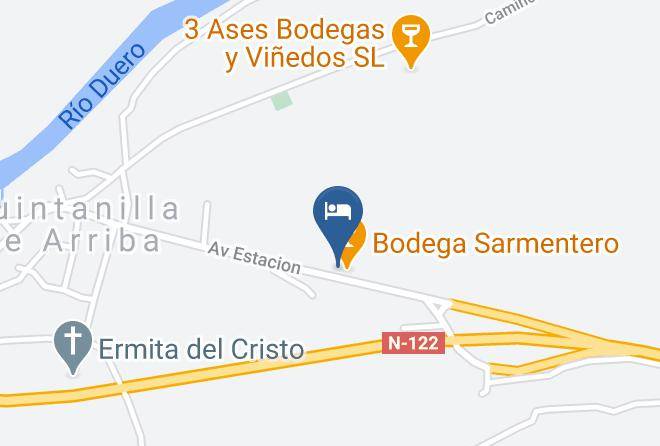 Valladolid - Hotel Rural La Tejera Maps