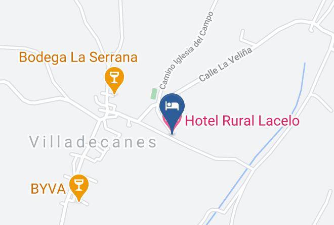 Hotel Rural Lacelo Map