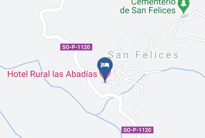 Soria - Hotel Rural Las Abadias Maps