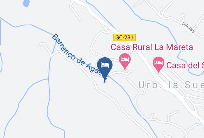 Las Palmas - Hotel Rural Las Longueras Maps