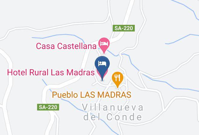 Hotel Rural Las Madras Map