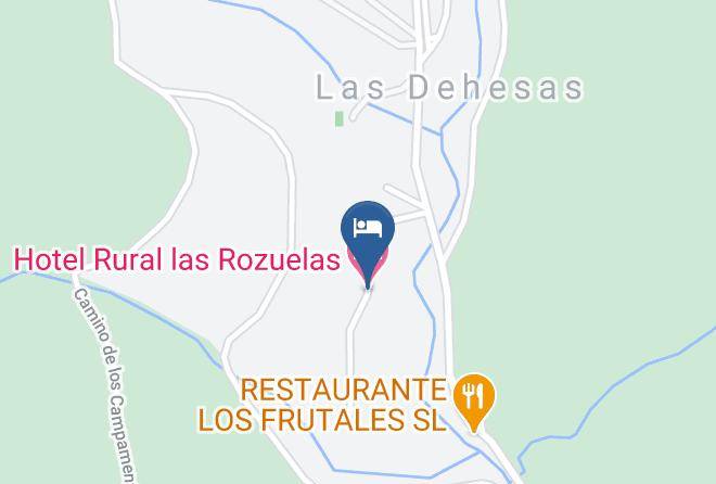 Madrid - Hotel Rural Las Rozuelas Maps