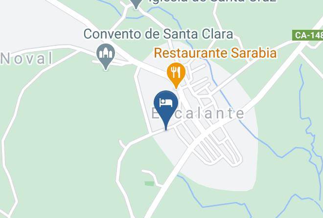 Escalante - Hotel Rural Las Solanas De Escalante Maps