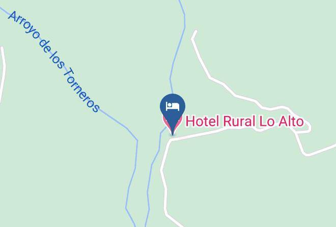Avila - Hotel Rural Lo Alto Maps