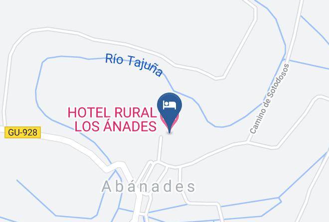Guadalajara - Hotel Rural Los Anades Maps