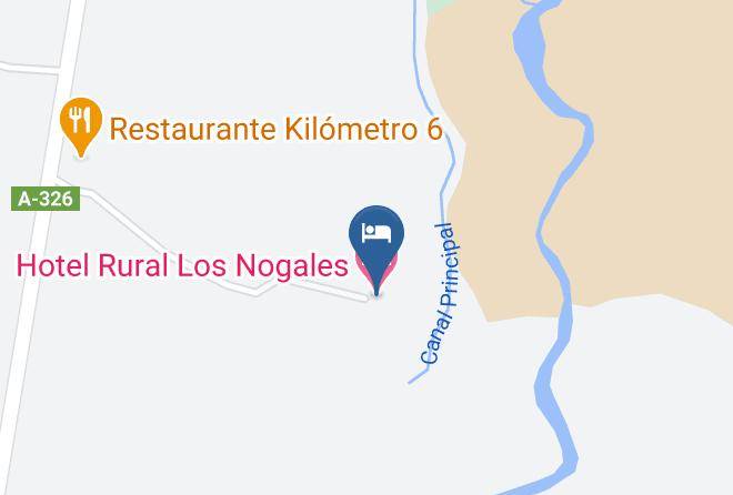Jaen - Hotel Rural Los Nogales Maps