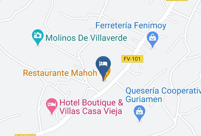 Las Palmas - Hotel Rural Mahoh Maps