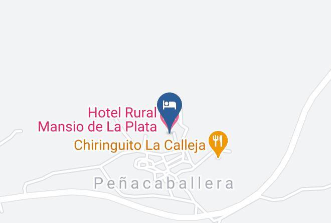 Salamanca - Hotel Rural Mansio De La Plata Maps