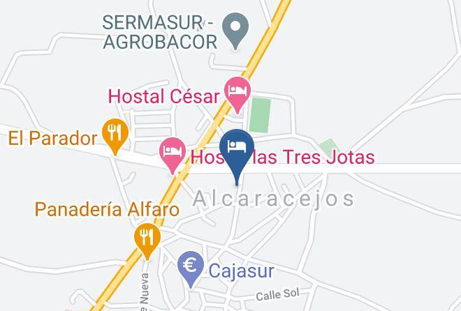 Cordoba - Hotel Rural Miguel Angel Maps