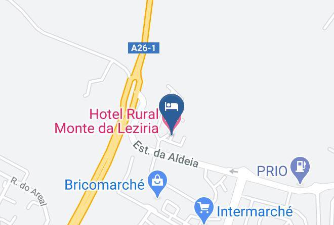 Santiago Do Cacem - Hotel Rural Monte Da Leziria Maps