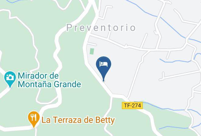 Santa Cruz De Tenerife - Hotel Rural Ohana Maps