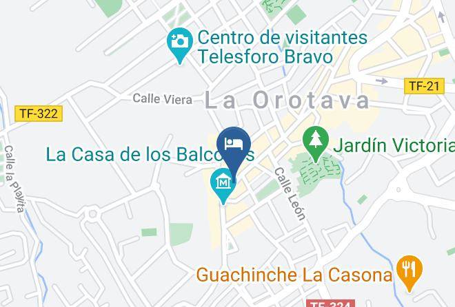 Sabor Canario Hotel Rural Orotava Map