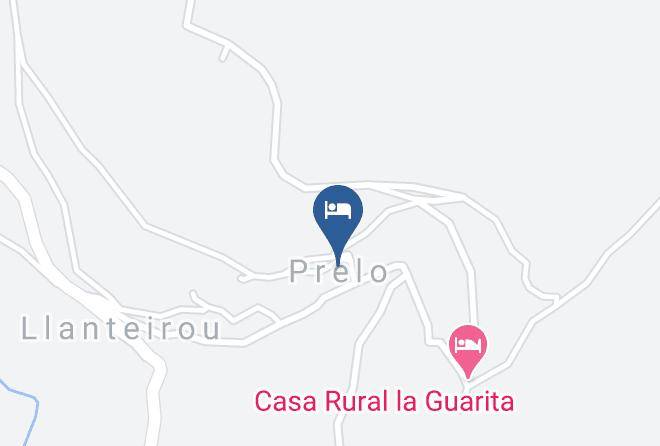 Asturias - Hotel Rural Palacio De Prelo Maps