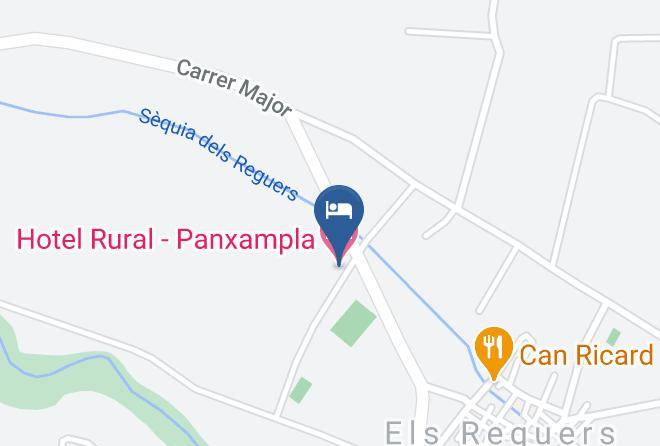Tarragona - Hotel Rural Panxampla Maps