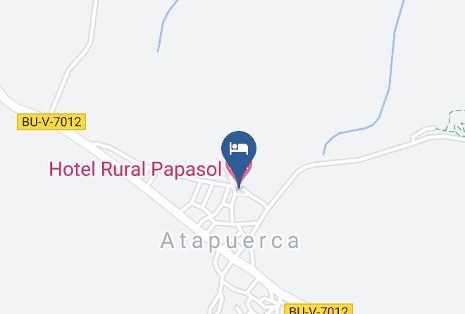 Burgos - Hotel Rural Papasol Maps