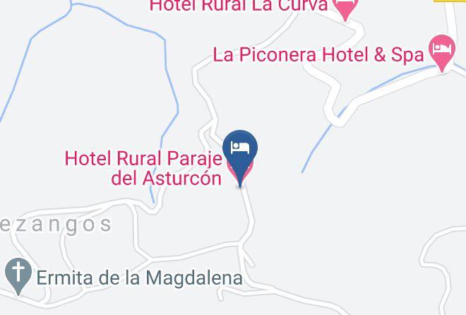 Asturias - Hotel Rural Paraje Del Asturcon Maps