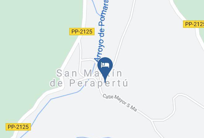 Palencia - Hotel Rural Piedra Abierta Maps