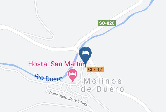 Soria - Hotel Rural Pinares De Soria Maps