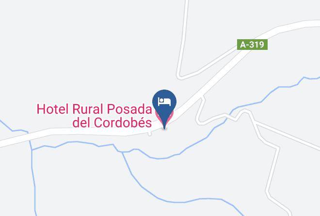 Jaen - Hotel Rural Posada Del Cordobes Maps