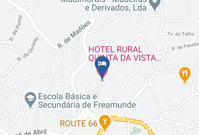 Pacos De Ferreira - Hotel Rural Quinta Da Vista Alegre Maps