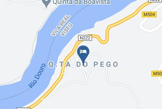 Tabuaco - Hotel Rural Quinta Do Pego Maps