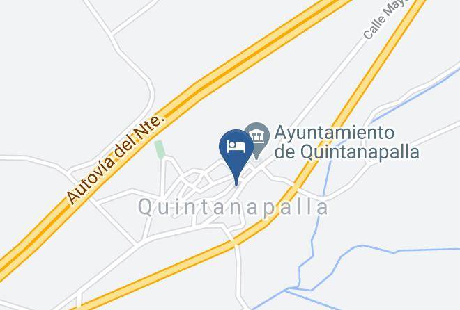 Burgos - Hotel Rural Quintanapalla Maps