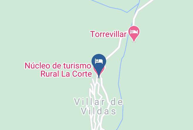 Asturias - Nucleo De Turismo Rural La Corte Maps